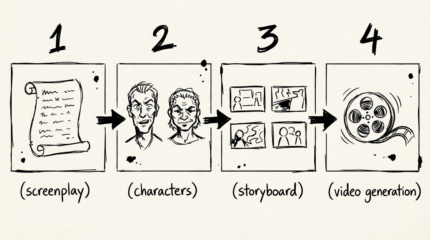AI Video Director pipeline overview