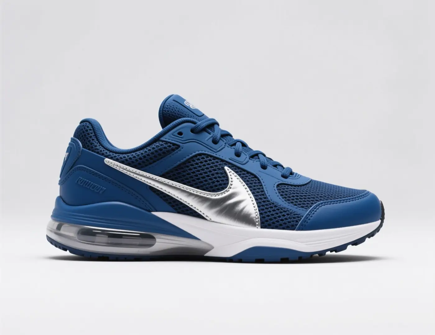 A fast sneaker colorway draft with a consistent silhouette, premium materials, and a campaign-style backdrop.