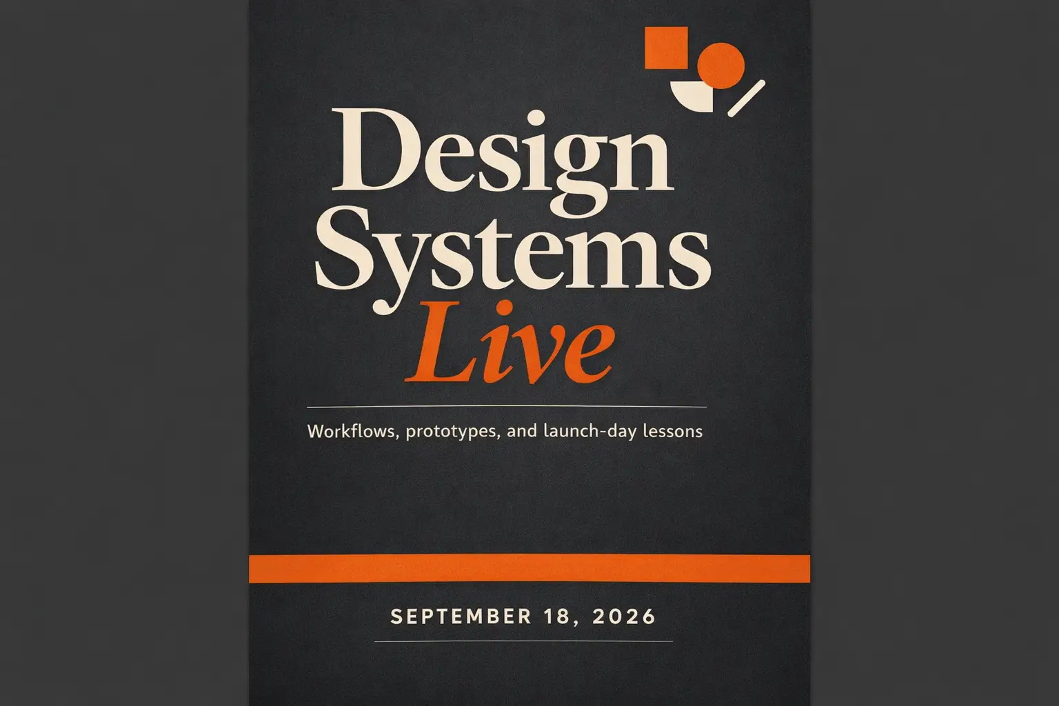 Product Launch Poster with Sharp, Readable Headline Text